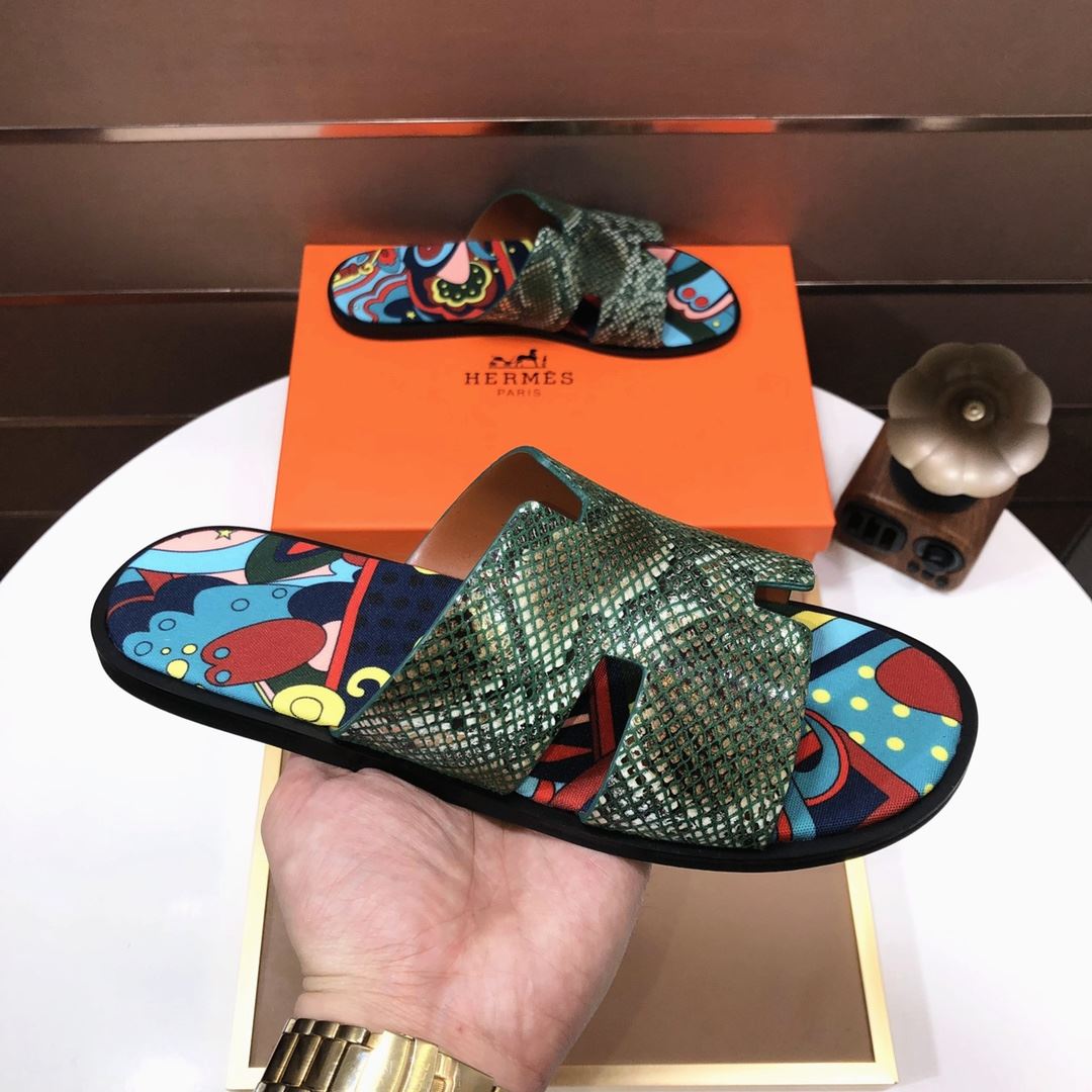 Hermes Slippers